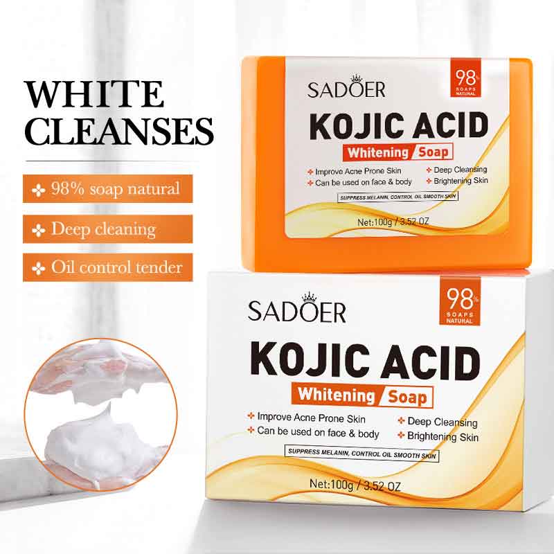 Kojic Acid Soap - Handmade Whitening Soap Skin Care Deep