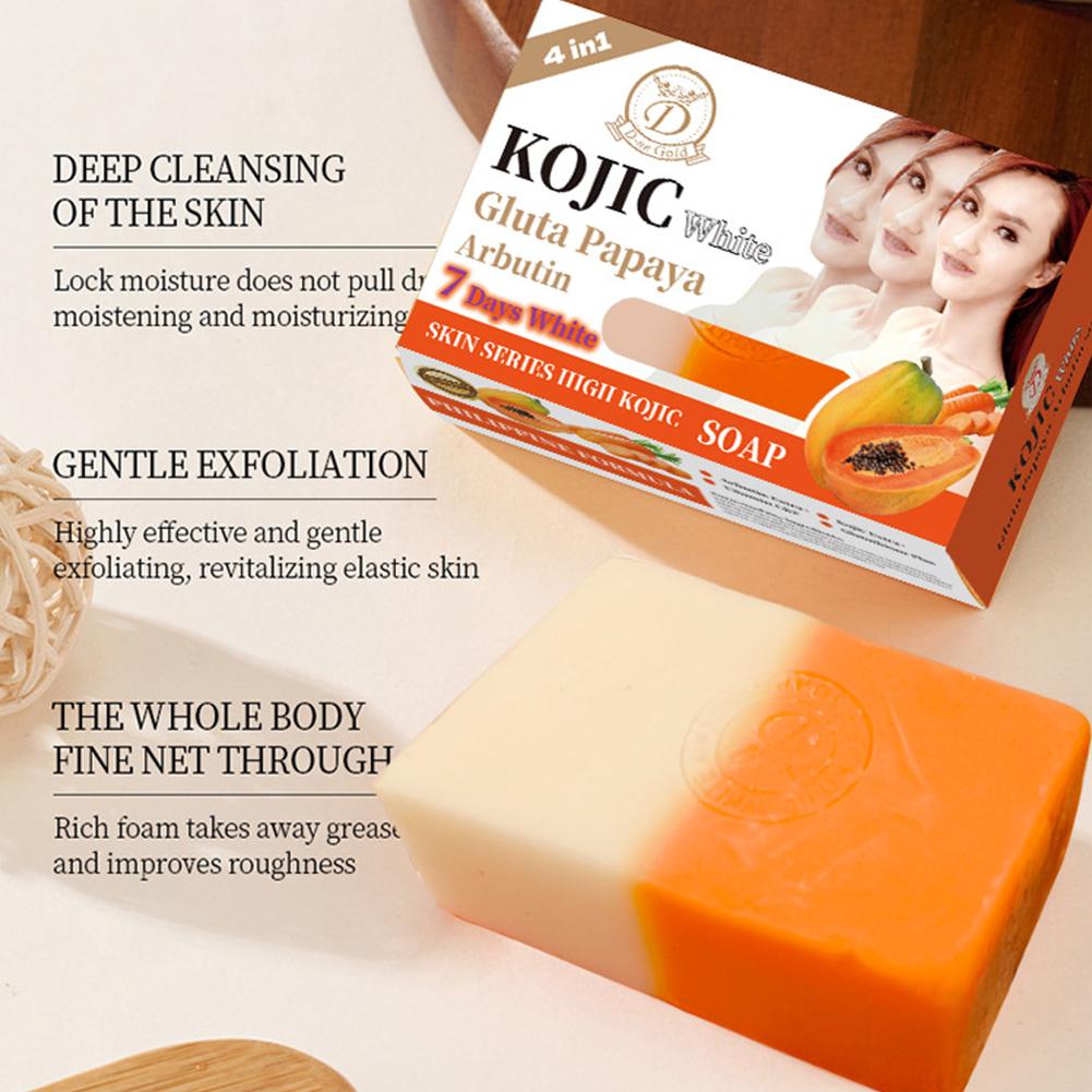 Kojic Acid Soap - 160g Papaya Kojic Acid Essential Oil