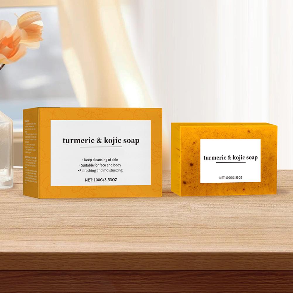 100g Turmeric Hand Made Soap,  - огляд і ціна Kojic Acid Soap