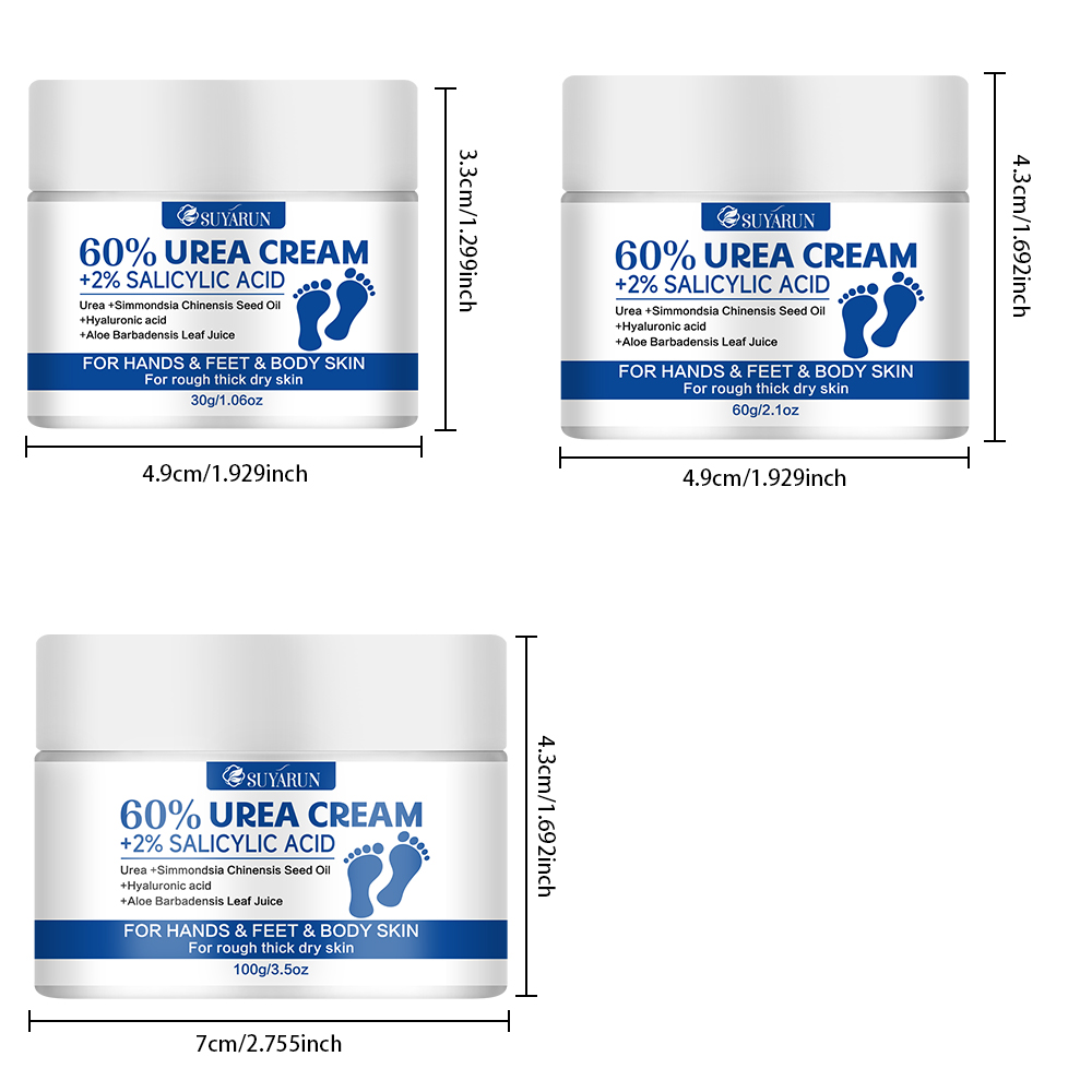 SUYARUN 60% Urea+2% SALICYLIC  - огляд і ціна Skincare Salicylic Acid