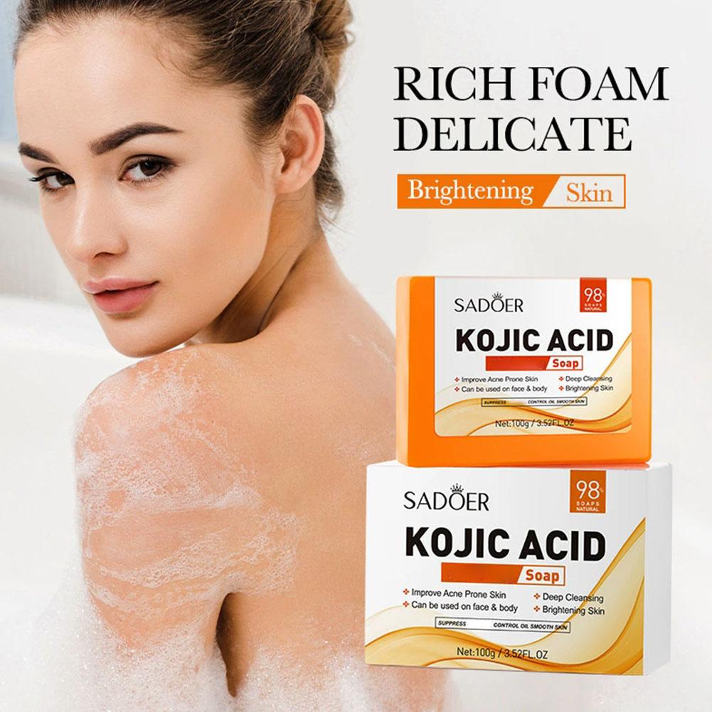 100g Kojic Acid Soap For Face  - огляд і ціна Kojic Acid Soap