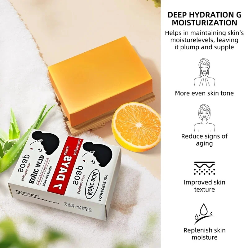 Kojic Acid Body Whitening Soap - огляд і ціна Kojic Acid Soap