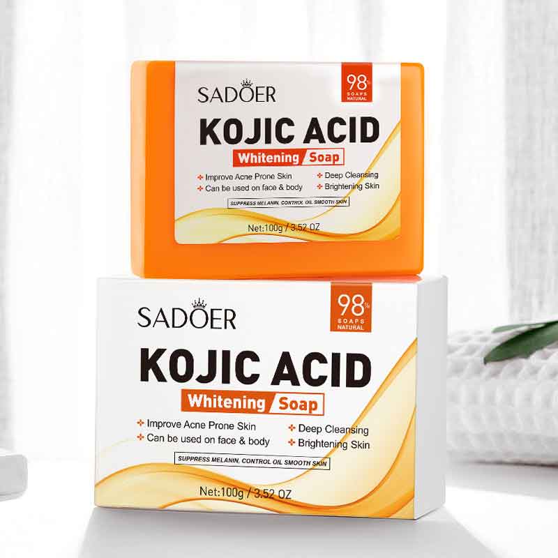 Handmade Whitening Soap Skin C - огляд і ціна Kojic Acid Soap