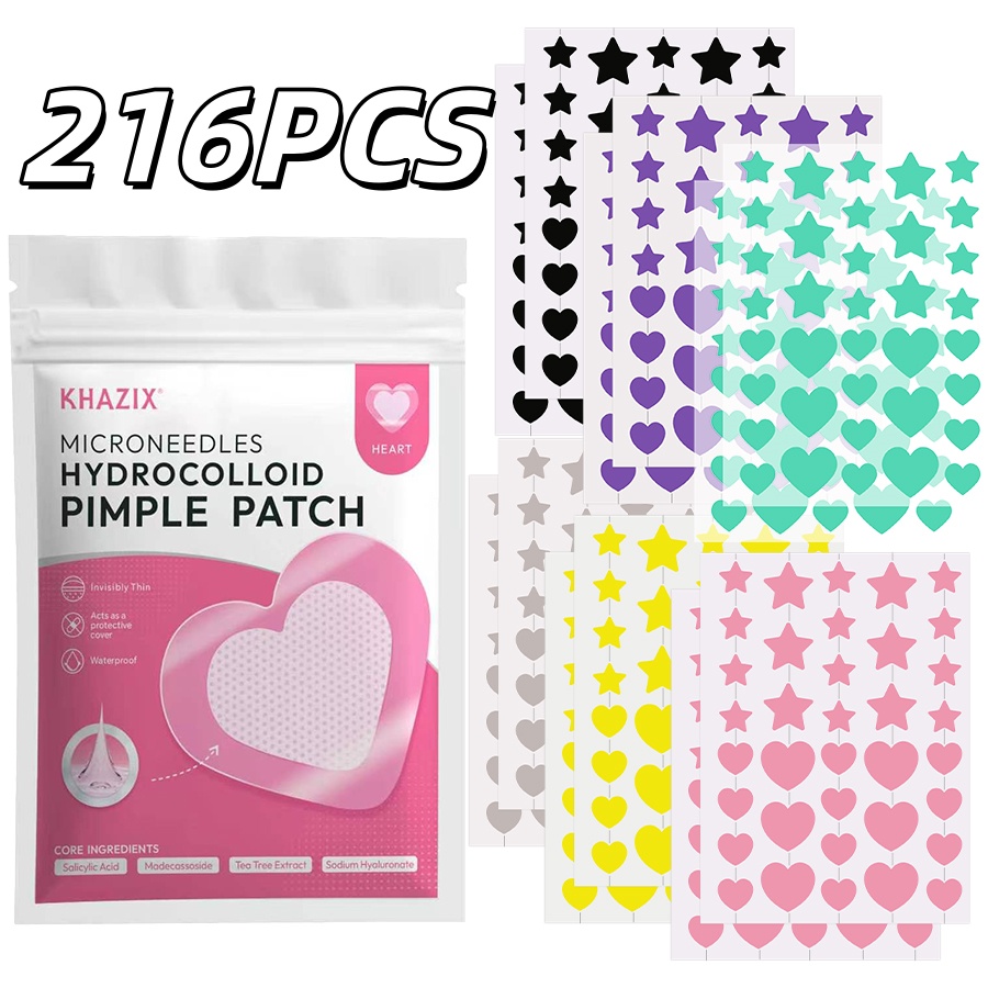 216PCS 6-color Star-shaped Acn - огляд і ціна Skincare Salicylic Acid