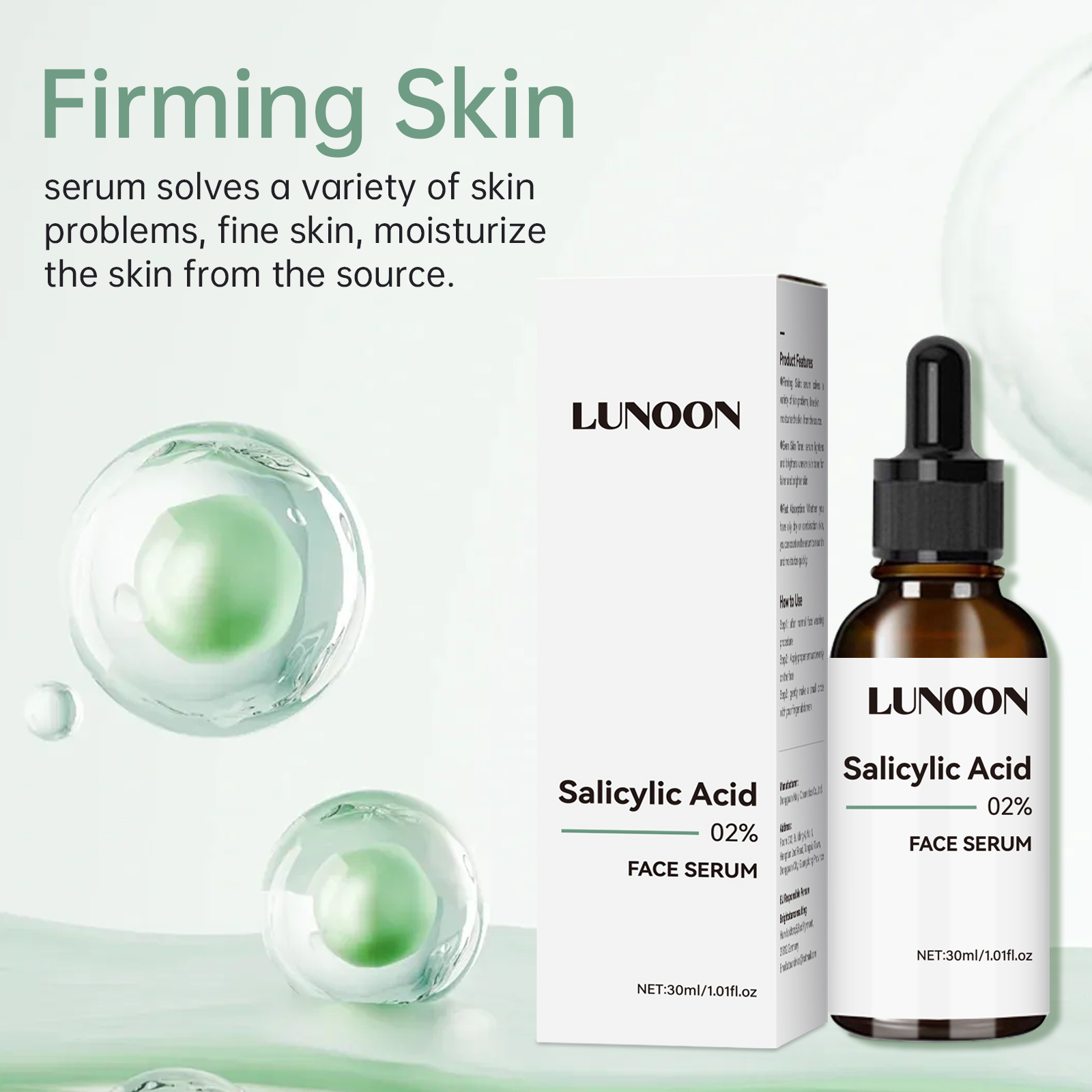 Salicylic Acid Facial Serum Fi - огляд і ціна Skincare Salicylic Acid
