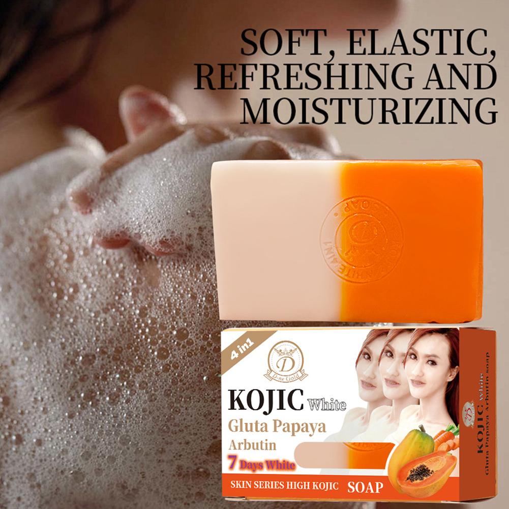 Papaya & Turmeric Handmade Soa - огляд і ціна Kojic Acid Soap