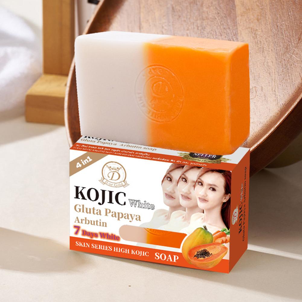 Papaya & Turmeric Handmade Soa - огляд і ціна Kojic Acid Soap